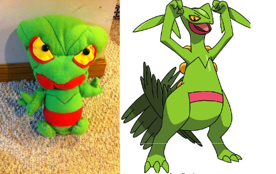 sceptile pokemon plush