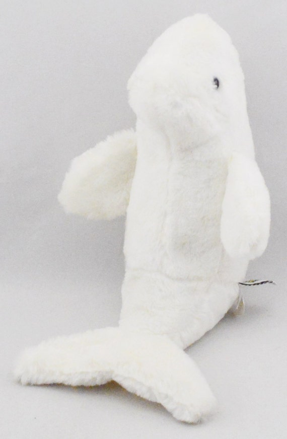 beluga whale plush toy