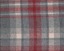 Popular items for plaid wool fabric on Etsy