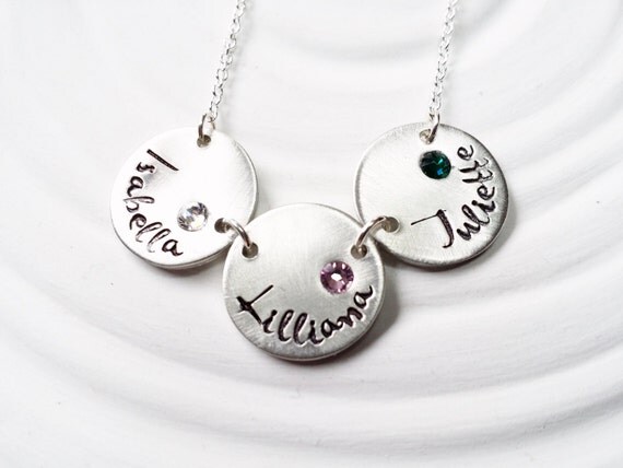 Download Birthstone Mother's Necklace Personalized Jewelry