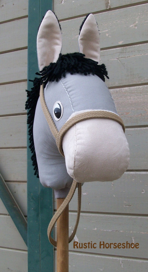 Items similar to MADE to ORDER Classic Collection "Donkey" Stick Horse