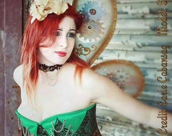 Steampunk Tink Tinkerbell Wings for Bridal Wedding Cosplay LARP Halloween Costume Fair Festival Faery Wings Fairy