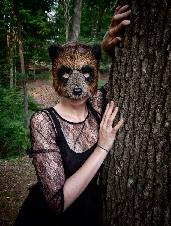 Woodland Brown Bear Mask Grizzly Bear Mask bear by MissMaryMask