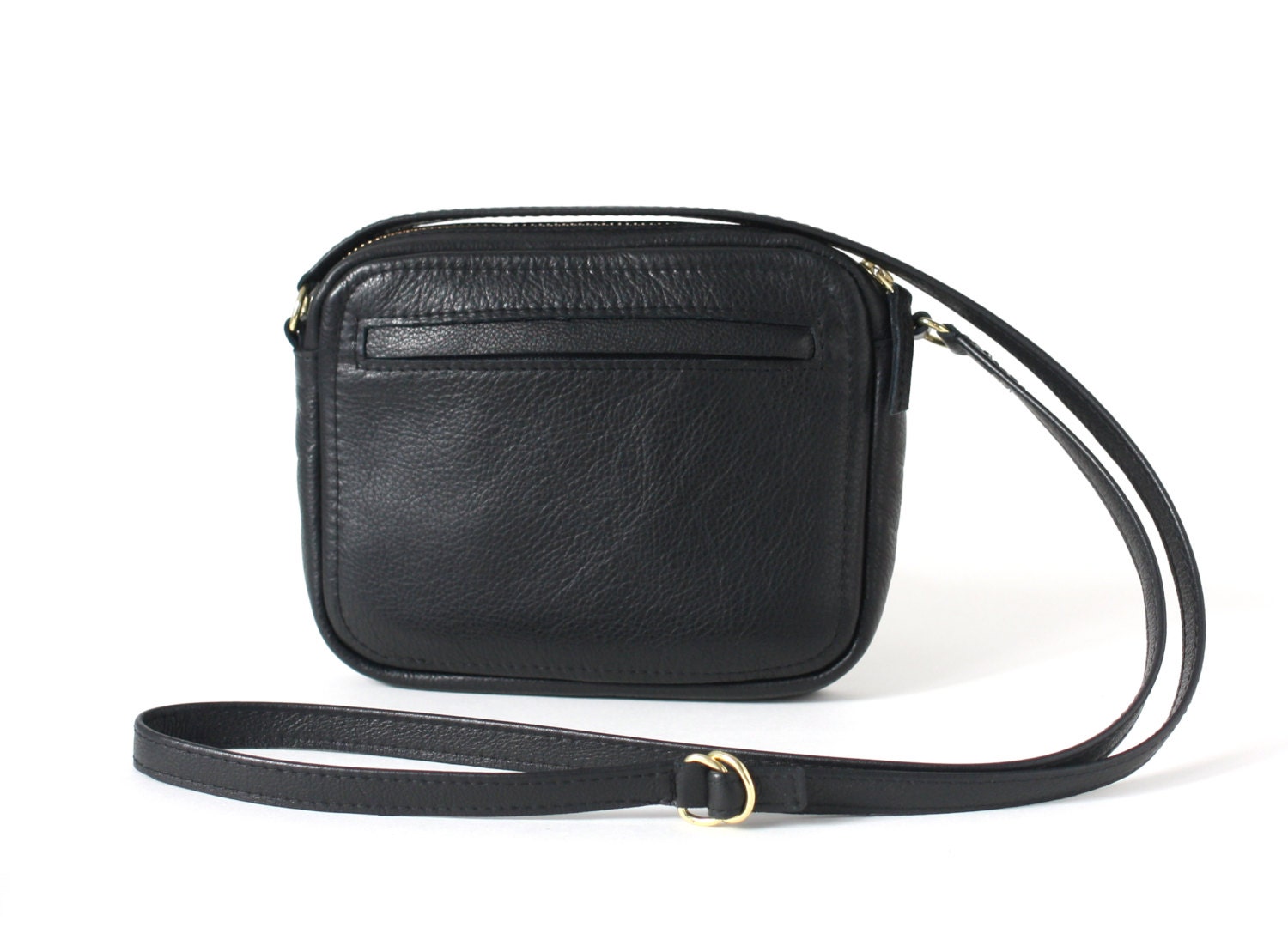 Mini Black Crossbody Purse | semashow.com