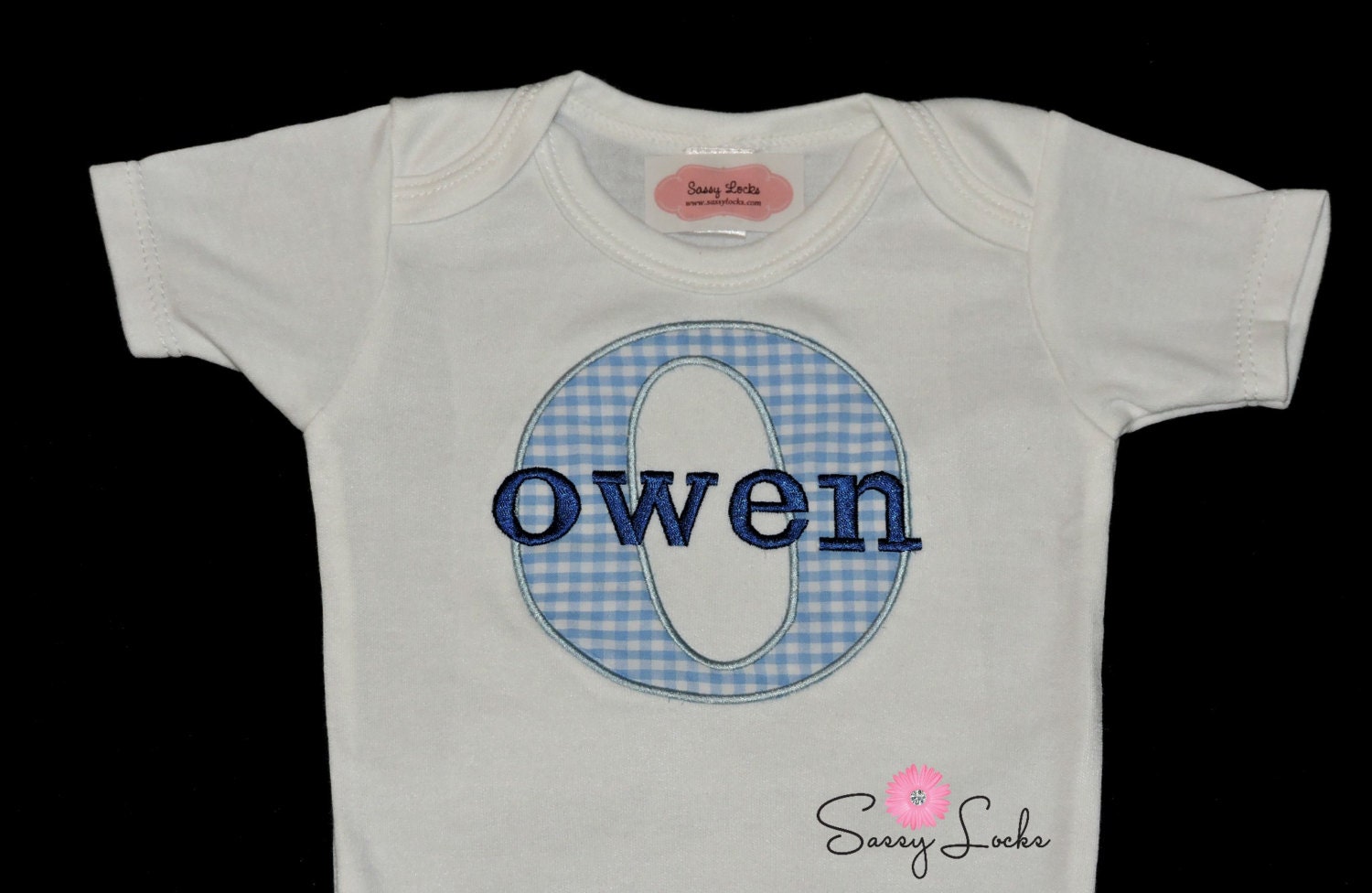 Personalized Baby Boy Clothes Take Home Outfit by sassylocks