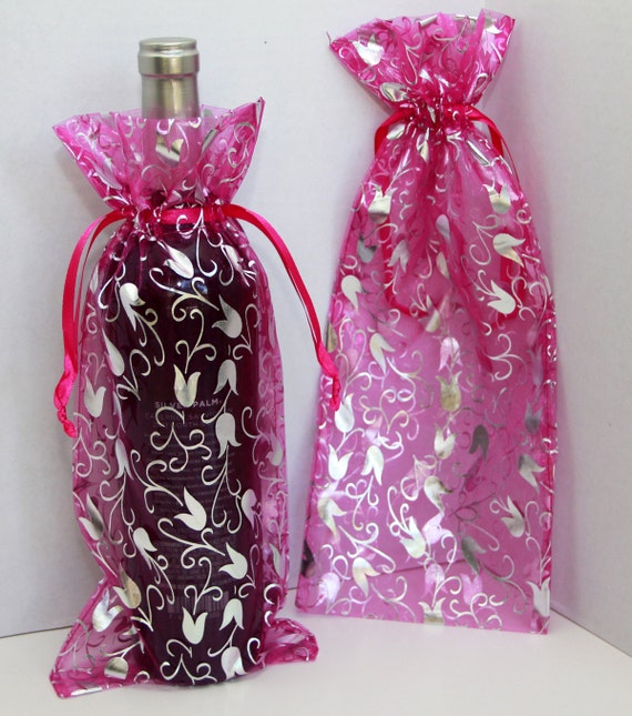 sequin wine bag