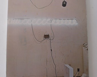 vintage art book, Bruce Nauman: Neons 1982 from Diz Has Neat Stuff