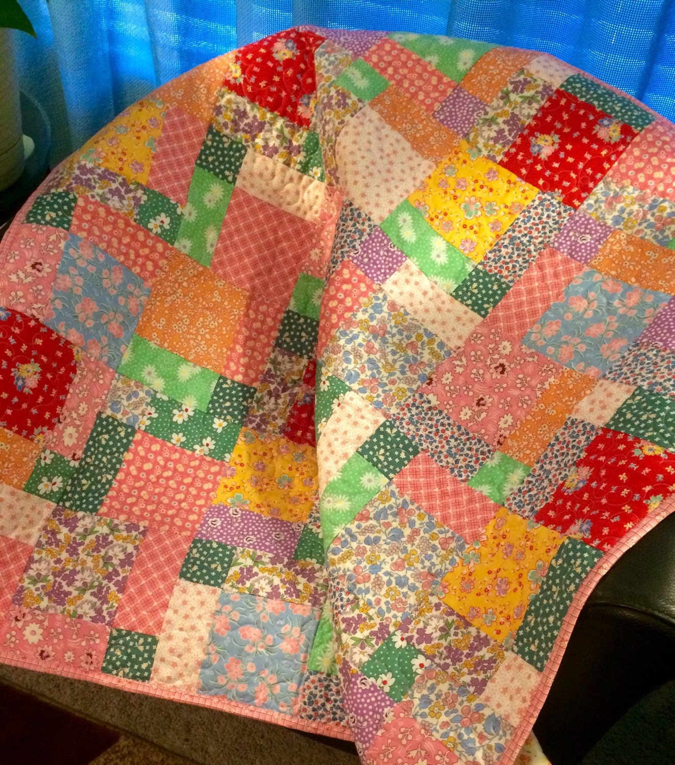 1930's Reproduction Fabrics Are Bright And Cheerful In