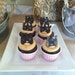 Western Horse Shoe Ring Cupcake Topper (set of 12)