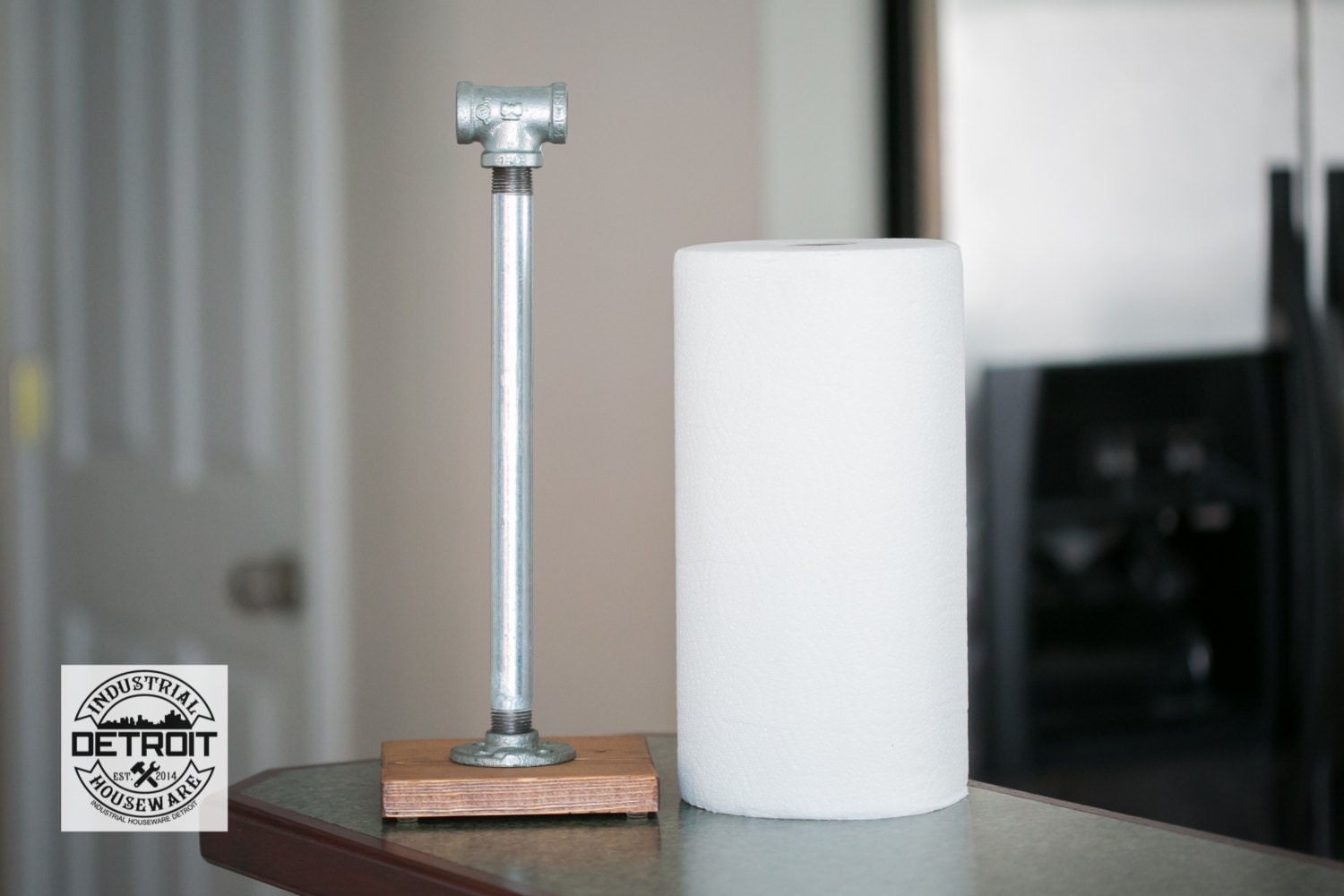 Industrial Galvanized Paper Towel Holder by IndustrialHouseware