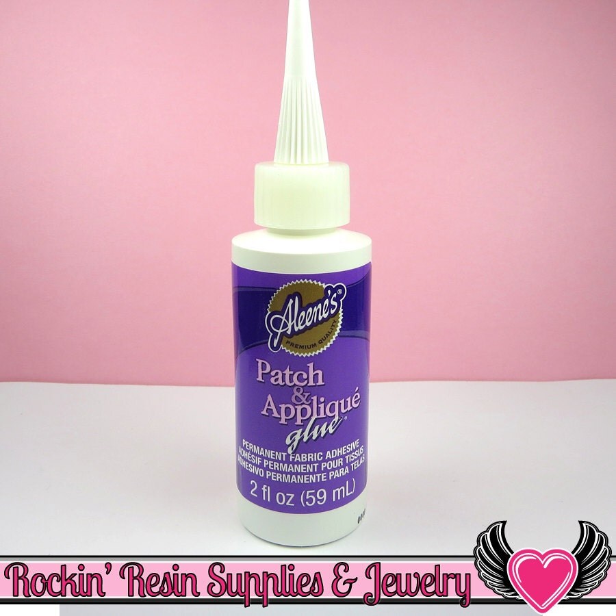 PATCH & APPLIQUE GLUE Permanent Fabric Adhesive by