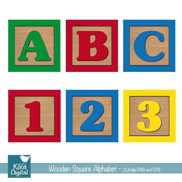baby block letters clipart - photo #11