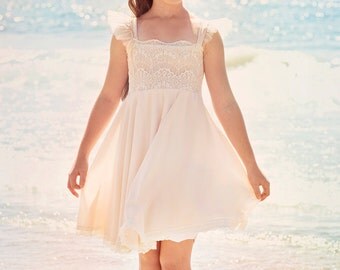 Chiffon Flower Girl Dresses