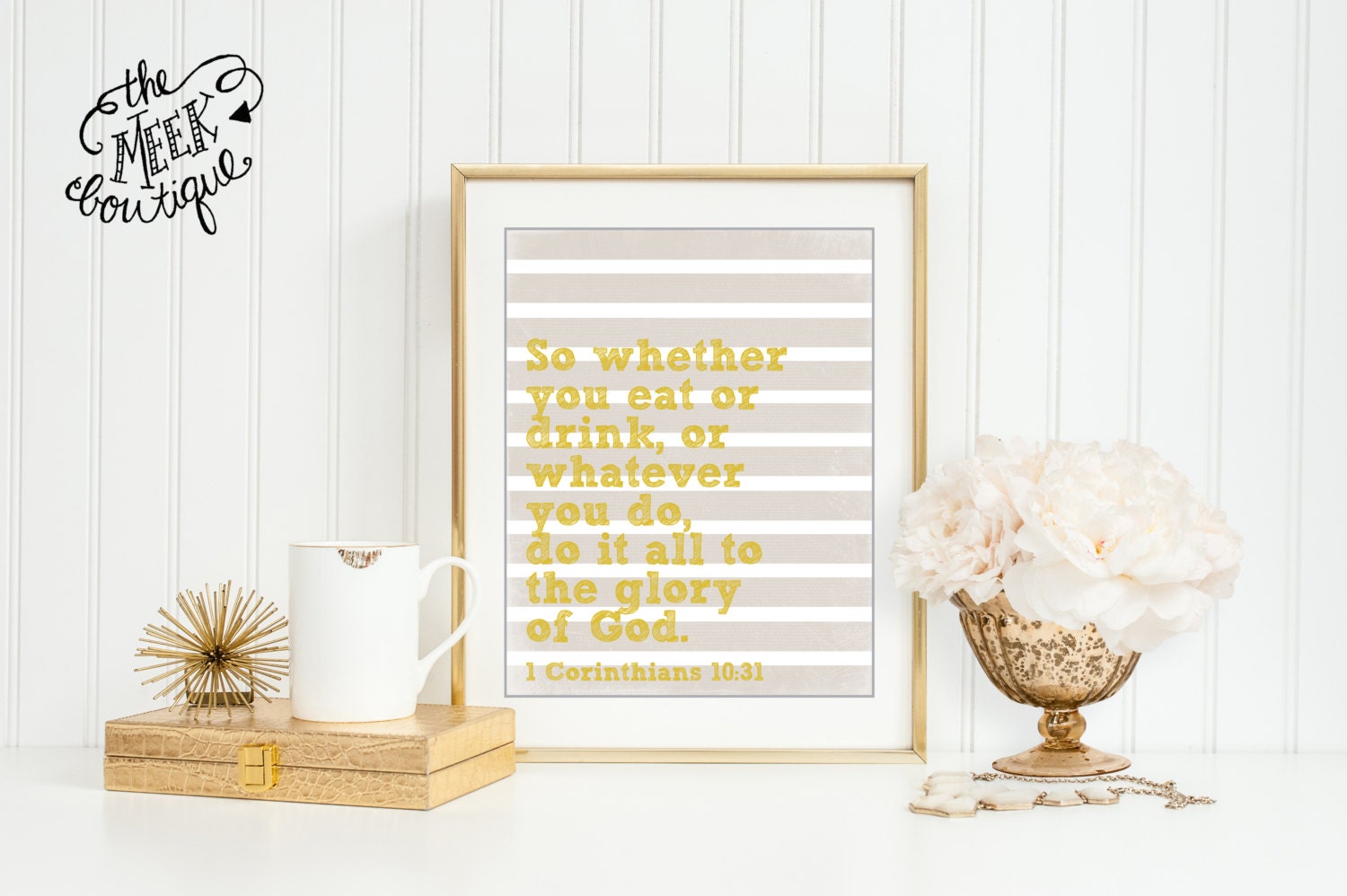 INSTANT DOWNLOAD Scripture Kitchen Wall Art Printable No. 35