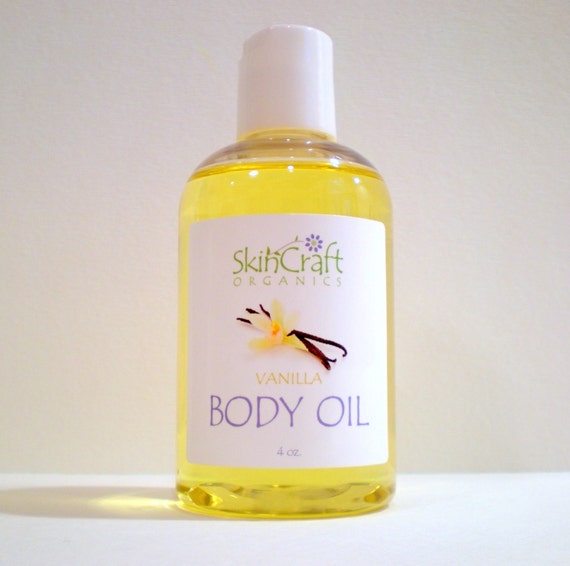 Vanilla Body Oil / Bath Oil / Massage Oil All Skin Types