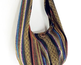Women bag Woven Cotton Bag Hippie bag Hobo bag Boho by veradashop