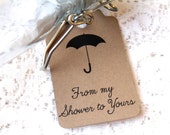 Bridal Shower Tags, My Shower to Yours, Wedding Favor Tag, Wedding Favors, Bridal Shower Tag, Bridal Shower Favor, Baby Shower