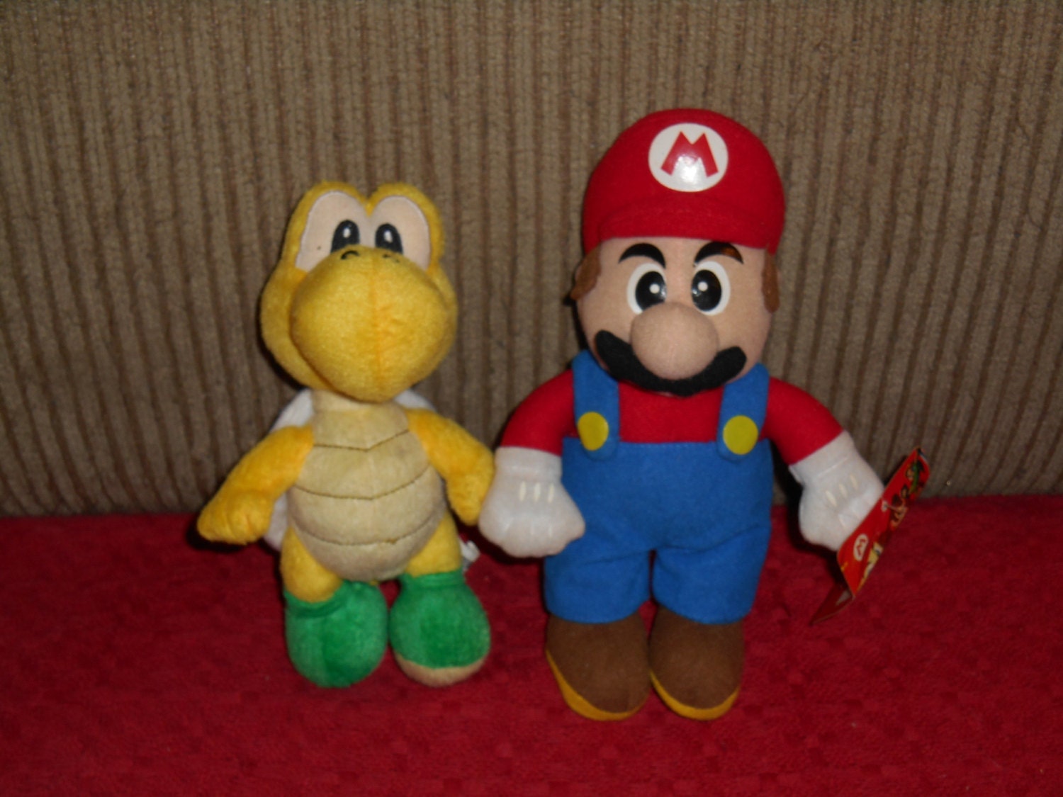 mario plush lot