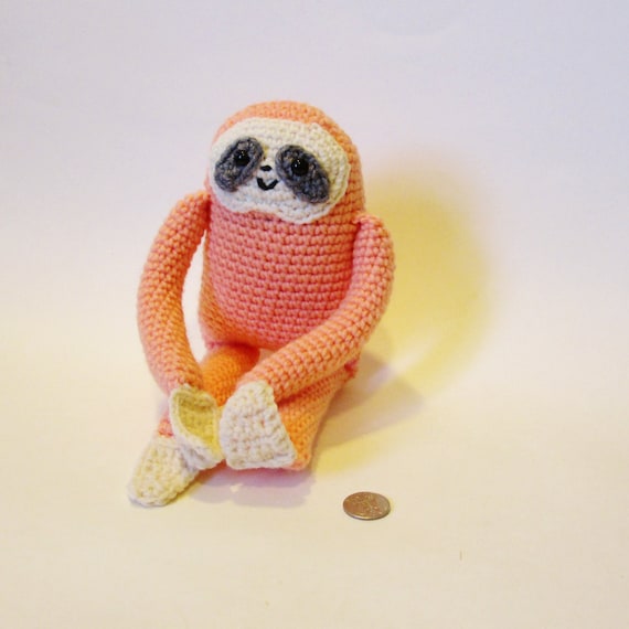 pink sloth teddy