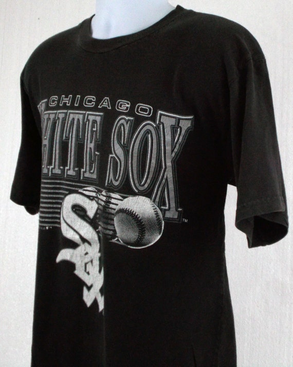 vintage white sox t shirt