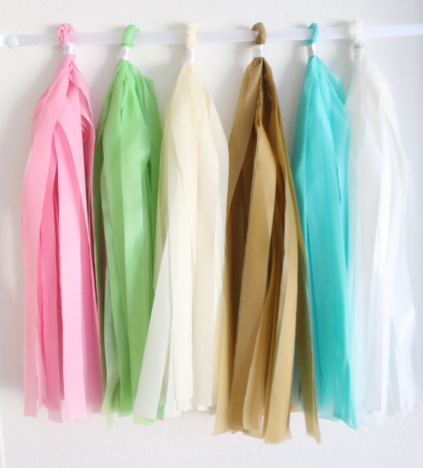 10ft PLASTIC Tassel Garland 25 by ThePartyGirlStudio on Etsy