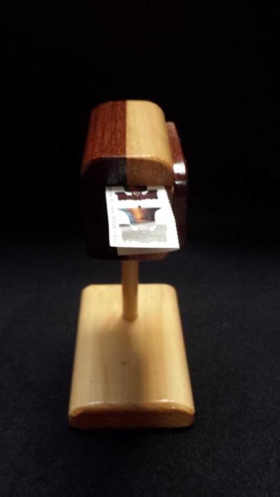 Postage Stamp Roll Dispenser Great Unique Gift by WillOCrk