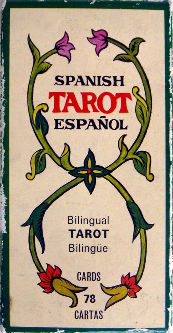 Spanish bilingual tarot Printed 1976 by Fournier by TarotBG