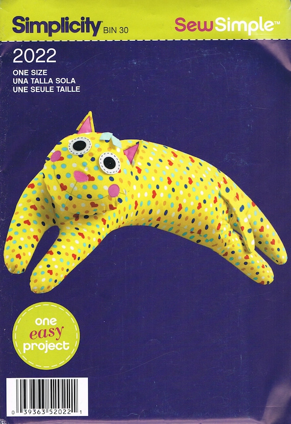 cat stuffie pattern