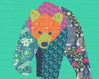 Little Bear- A 12 inch Paper Pieced Pattern