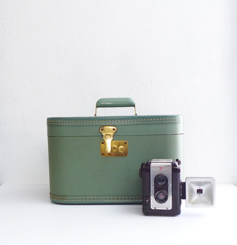 Vintage Train Case Small Vintage Suitcase Reto Luggage Vintage