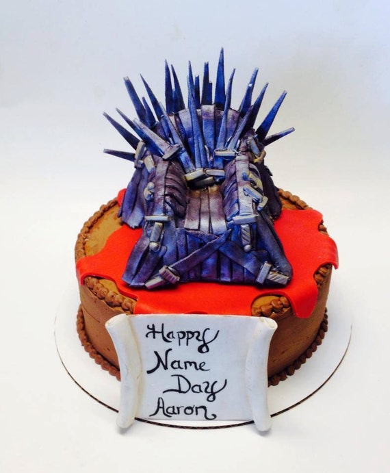 Game Of Thrones Edible Iron Throne Cake Topper   Il 570xN.663845062 Q95w 