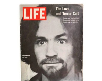 Popular items for charles manson on Etsy