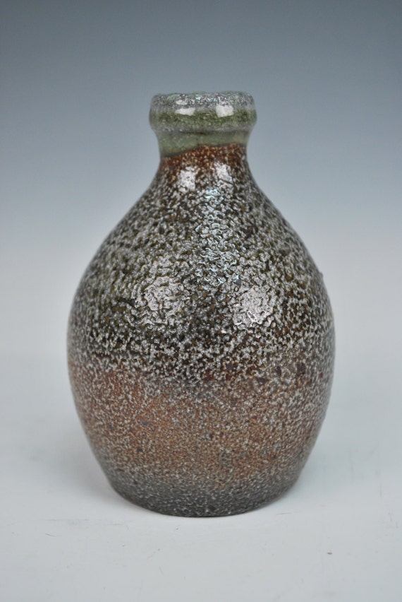 Ceramic Bottle/Vase by KatherineNicoleArt on Etsy