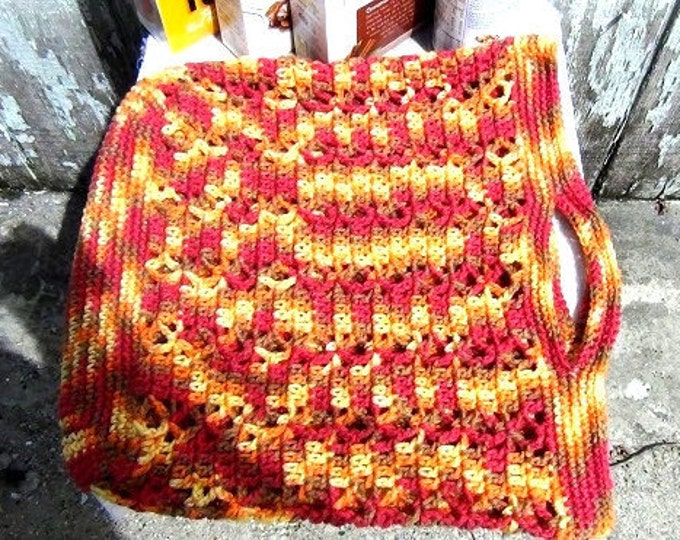 Farmers Market Bag - Beach Bag - Tote Bag - Crochet Tote Bag - Reuseable Shopping Bag - Marrakesh