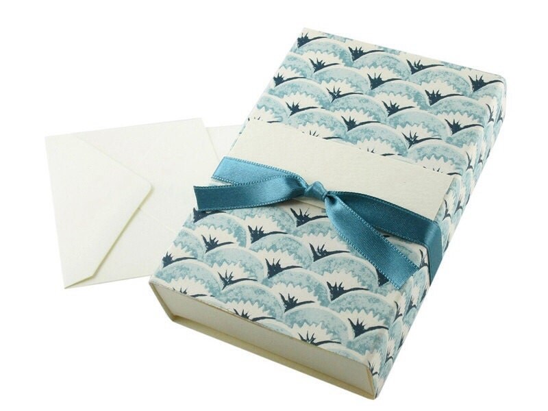 Light Blue Jewelry Gift Box Handmade With by DressYourGift on Etsy
