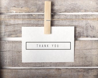 Simple Thank You Stamp