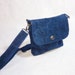 waxed cotton cross body bag