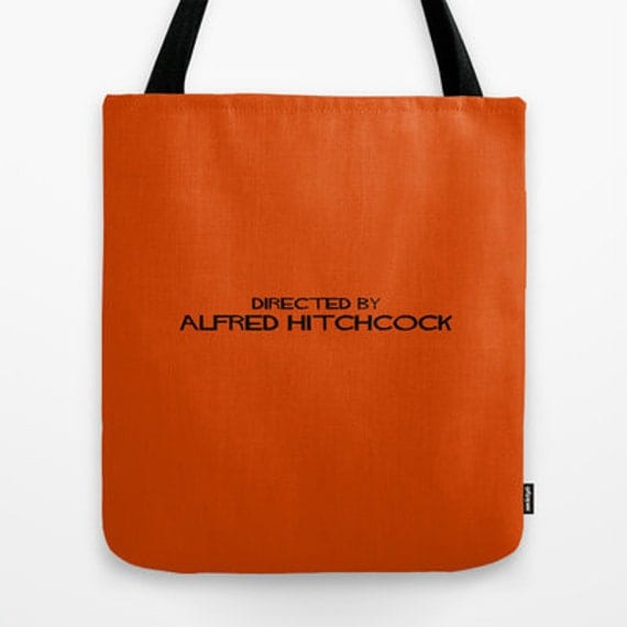 Directed By Alfred Hitchcock Tote Bag