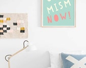 Items similar to Cute Office Decor - 'Optimism Now!' - Fun Motivational ...