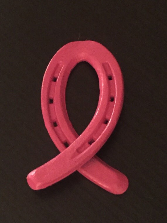 Horseshoe Awareness Ribbon by AmericanSteel on Etsy