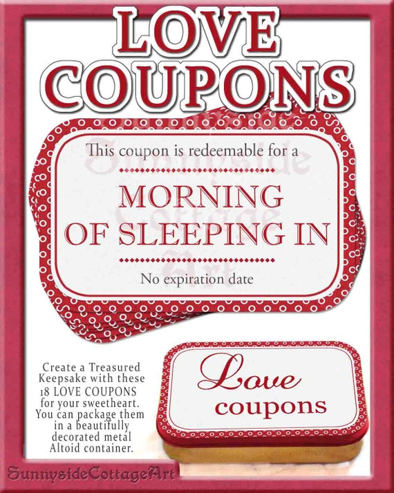 cute coupons for boyfriend