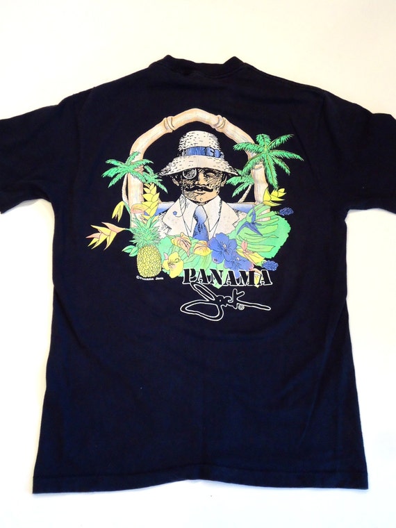 Vintage Graphic T Shirt Panama Jack by theVintageSummer on Etsy