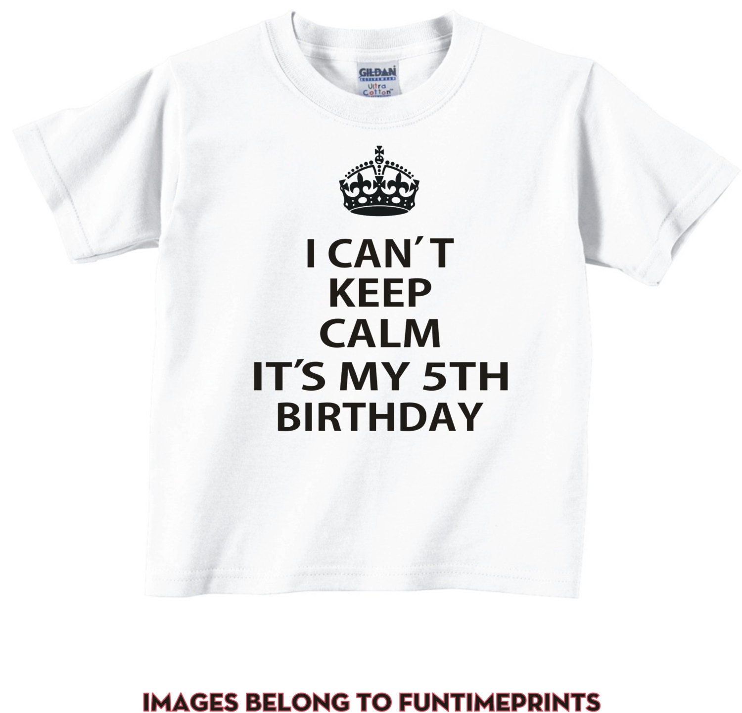 5th birthday t shirts