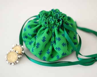 ... Jewellery Pouch  Essential oil case  Wedding favour bag - Afena