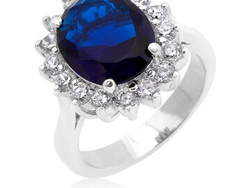 the royal wedding ring 6 carat kate middleton princess diana inspired blue sapphire royal duchess - Princess Kate Wedding Ring the royal wedding ring 6 carat kate middleton princess diana inspired blue sapphire royal duchess - Princess Kate Wedding Ring