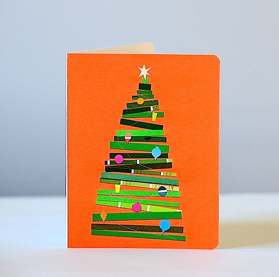 Items similar to 10 Happy Christmas Cards on Etsy