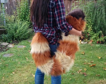 Red Panda Floor Dragging Costume Tail