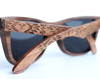 Wood Sunglasses from Walnut by WOODEER {Pattern} Collection