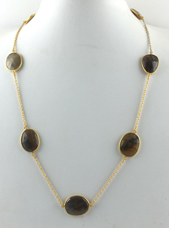 silver sapphire necklace silver sapphire necklace