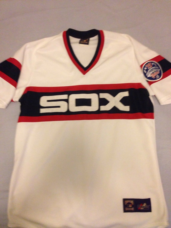 Vintage Chicago White Sox Cooperstown Jersey Large by UrbanSports